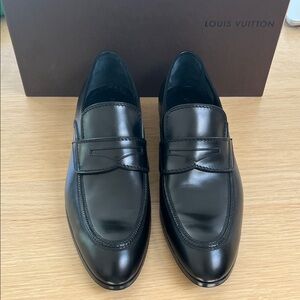 NWT Louis Vuitton St Germain Black Loafers
